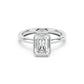 Eloise Antique Cut Cushion Bezel Solitaire